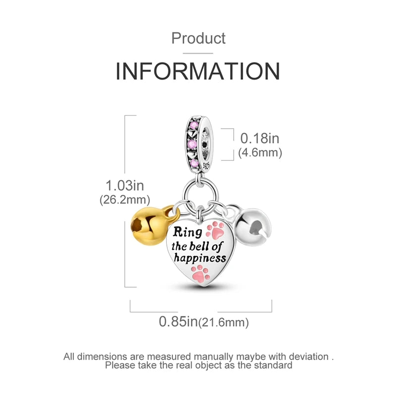 925 Sliver Bracelet bead DIY Jewelry Gifts 912349723-KJC1101