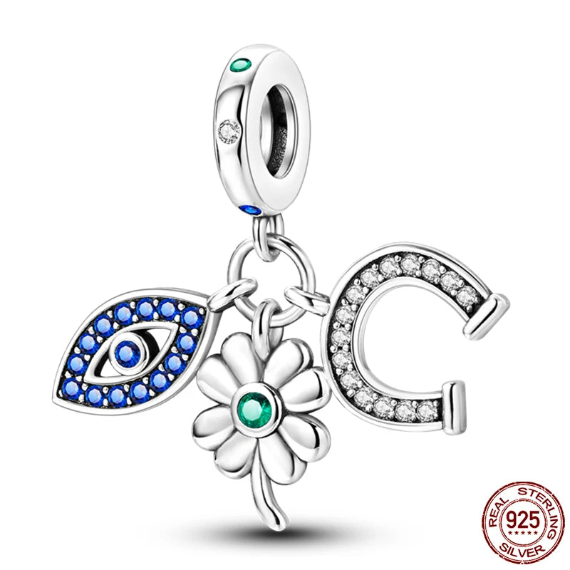 Devil's Eye Series Original Charms Beads Bracelet DIY 925 Silver 912349723-KJC1042