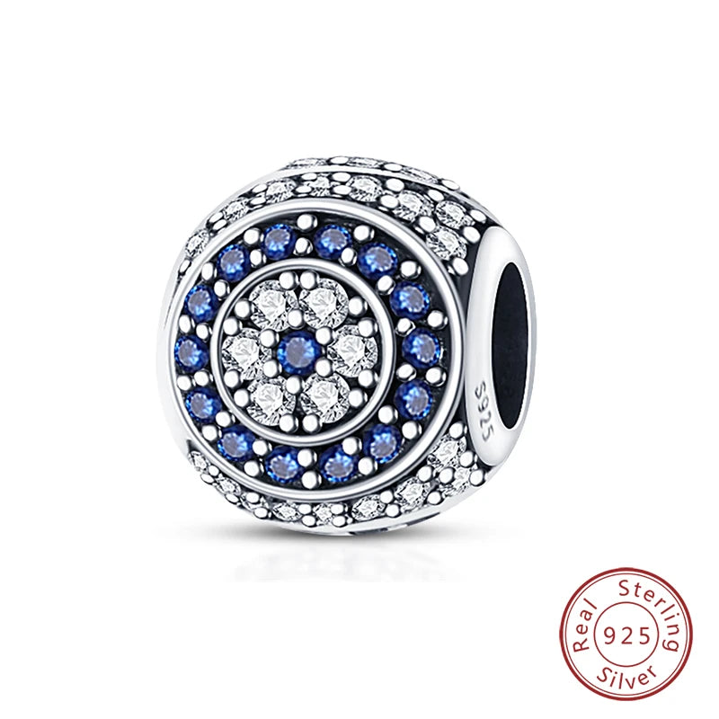 Classic Devil's Eye Series Original Charms Beads Bracelet DIY 925 Silver 912349723-KJC1248