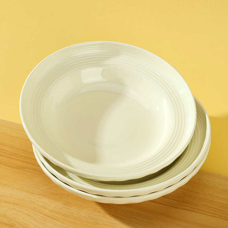 Yingshanhong 7.5-inch Brushed Plate (Cream Yellow) M.18