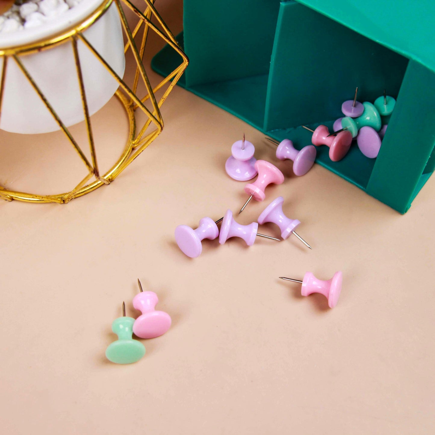 M.34 Y11 Large-headed Thumbtack (10 Pieces)