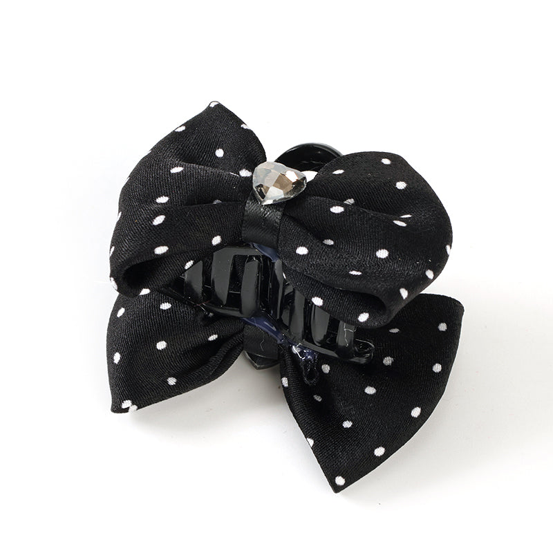 M42 Boxed Black Zircon Bow Tie Small Claw