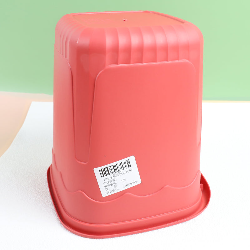 702 square colored trash bin M28