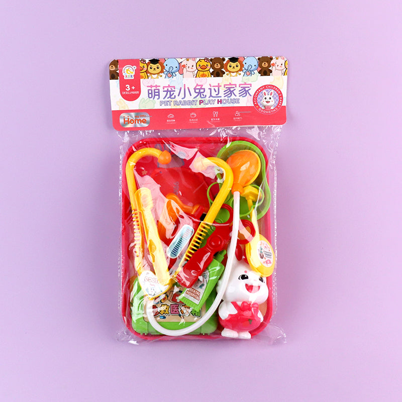 Model 506-5 Cute Pet Rabbit Pretend Play Set M.09