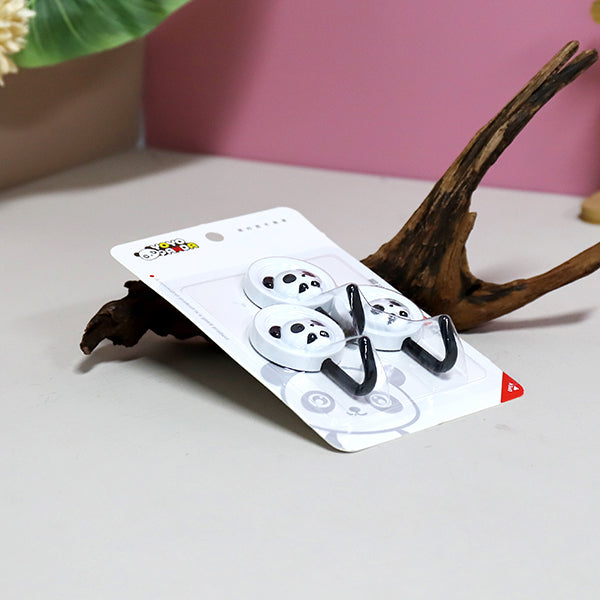 Model HU - 702 Round Panda Traceless Adhesive Hooks M.16 JPDB