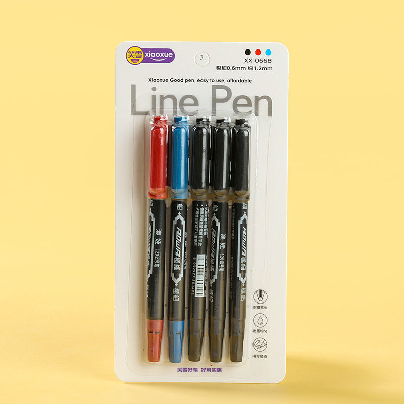 XX - 0668 Set of Five Lining Marking Pens M.82