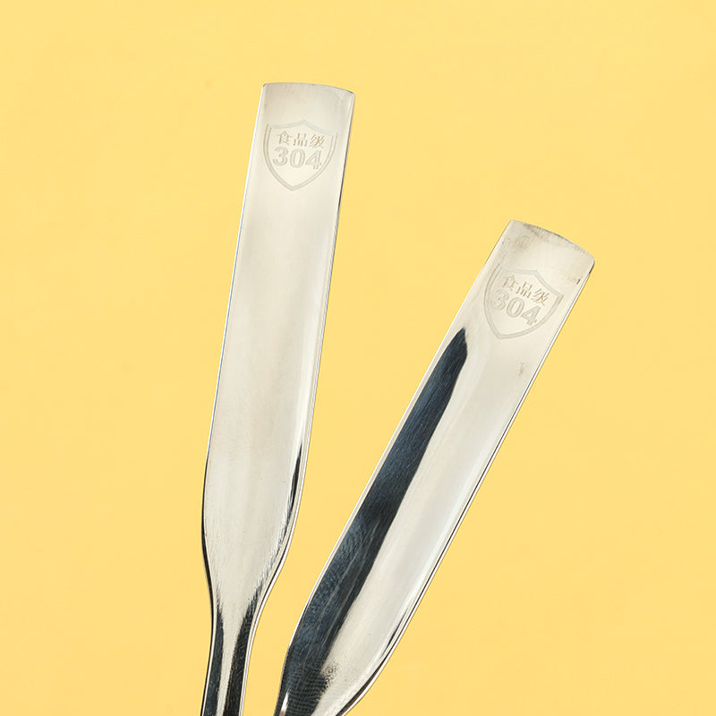 304 Stainless Steel Double Fortune No.1 Round Spoon M.66