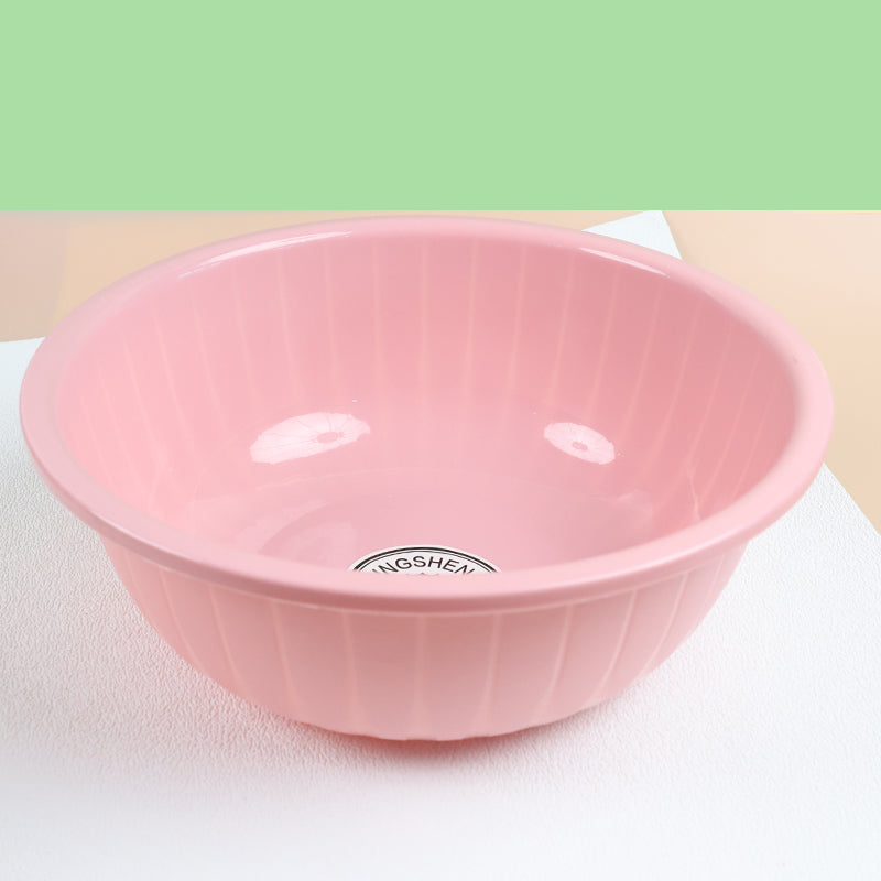 804 round colored striped basin M.19