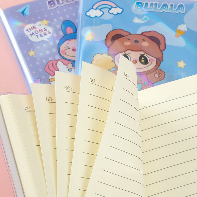 XX-64032 Bulala Glue Bound Notebook 100 Pages Thick Eye-Care Paper School Office M.81