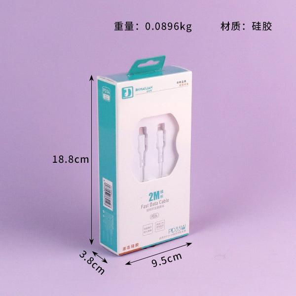 Cable de datos de carga rápida PD de 2 m - Modelo PD34 A12 JPDB