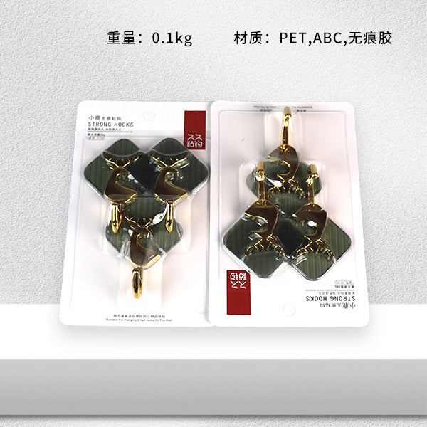 Model GH-2135 Fawn Traceless Adhesive Hooks (3-pack) M.16 JPDB