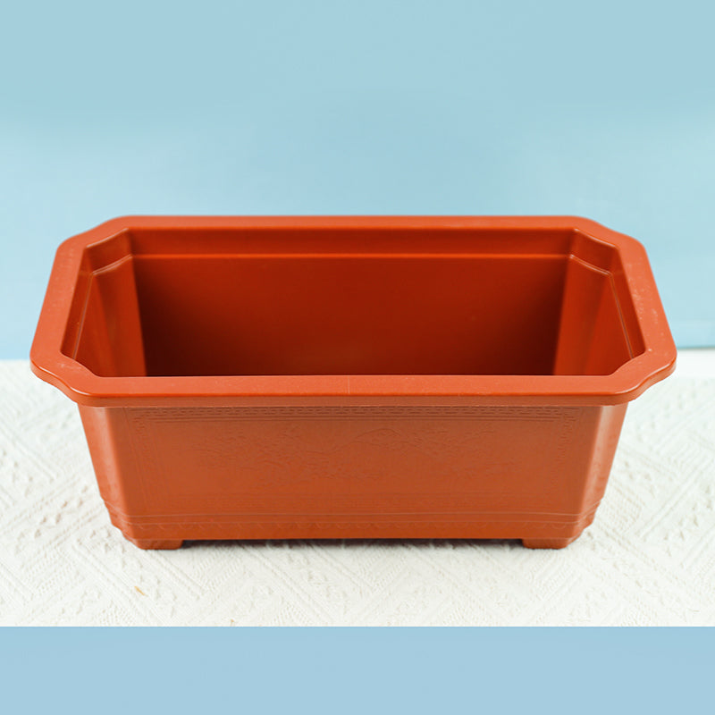 8018 Rectangular Red Flower Pot (34*19*13.5) M28 M.12