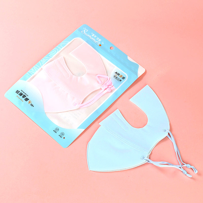 3D Sun Protection Face Mask (Random Color) - Cleared & Packaged, Adjustable M41