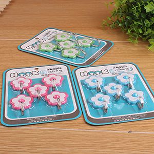 Brand Zhenxin Model 9926 Adhesive Hooks - Plum Blossom Shape M.16