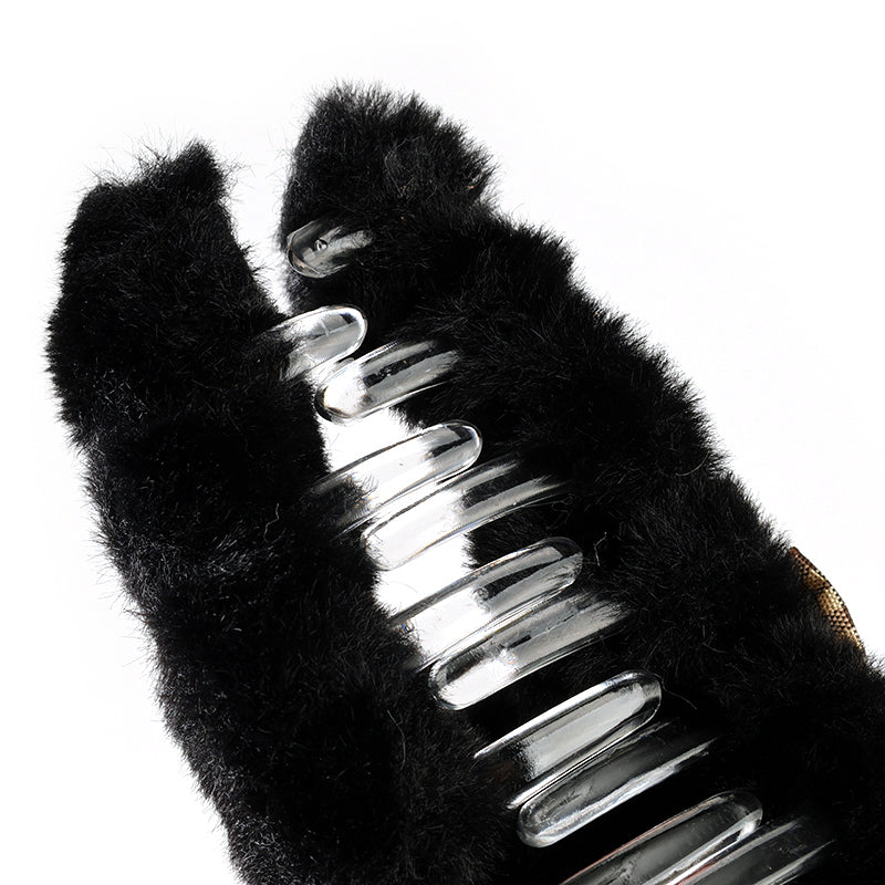 M42 Pata grande peluda de 13 cm con lazo - Accesorio para orejas