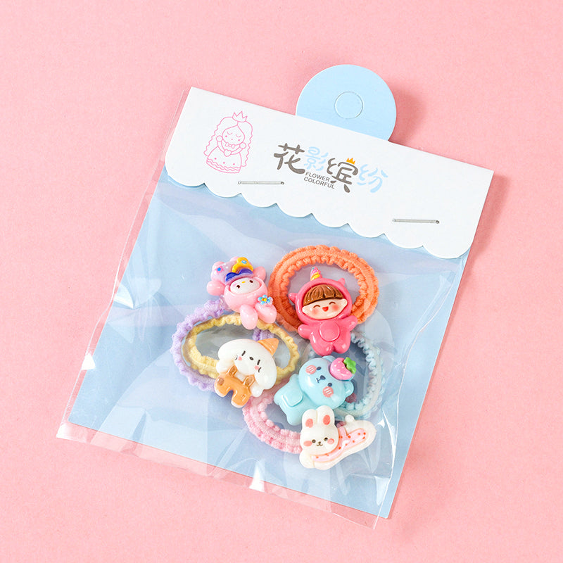 M42 Boxed Five Cartoon Accessory Kids' Hair Ties