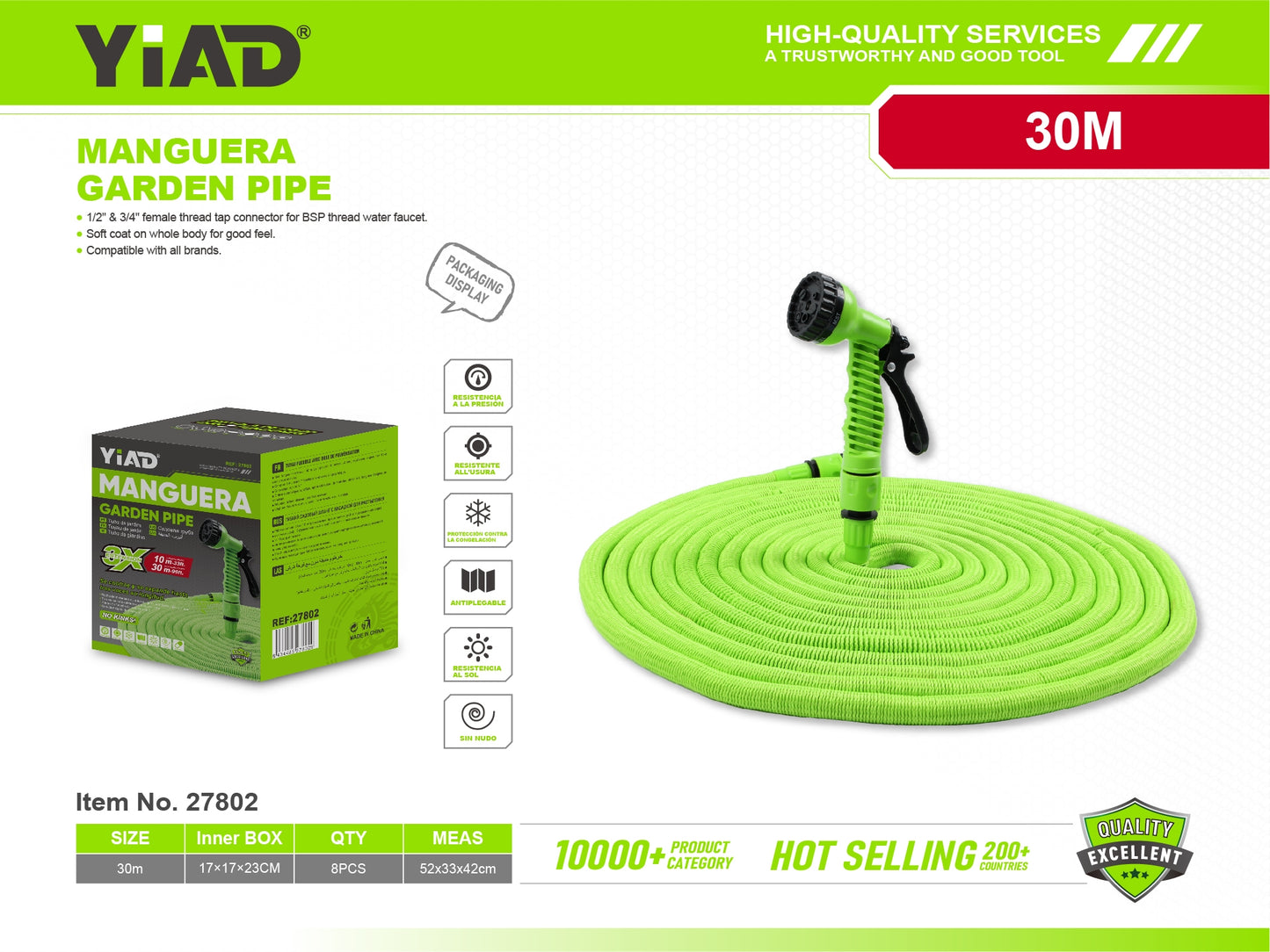 30M Garden Gourd Pipe M.33