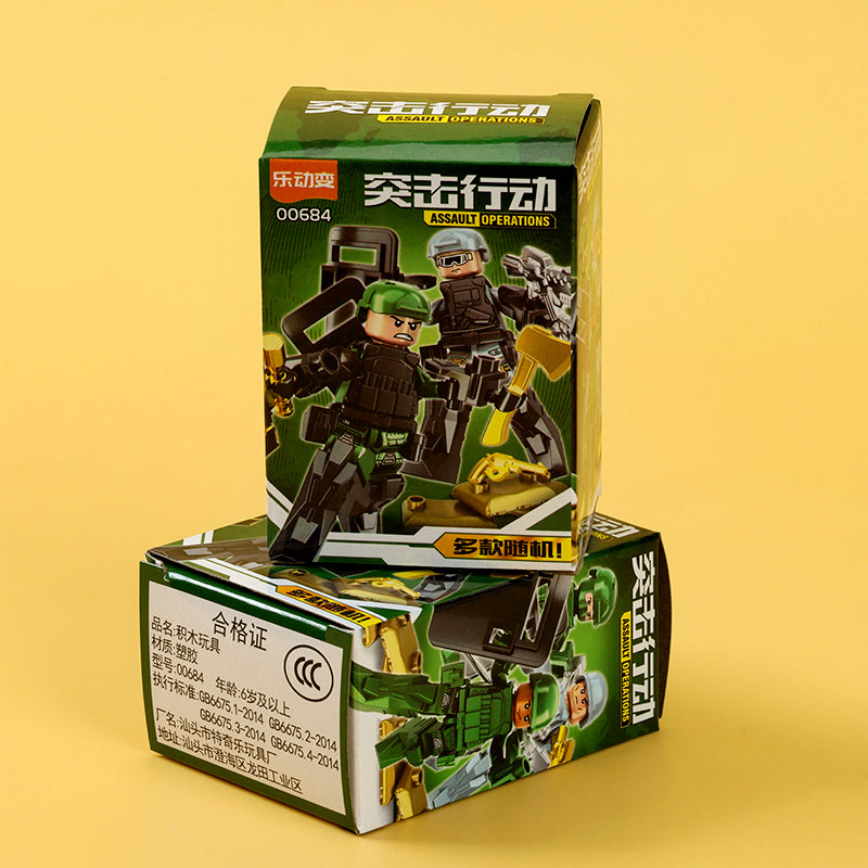 DB00684 Military Operation Building Blocks (24 per Small Box) M.02