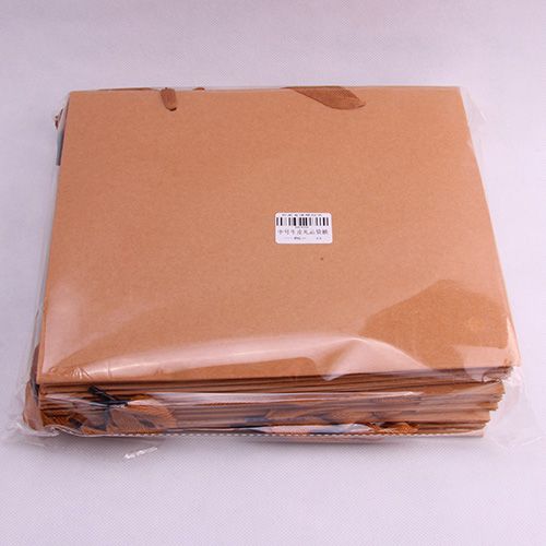 Medium-sized cowhide gift bag horizontal (18*10*23) M24 M.73