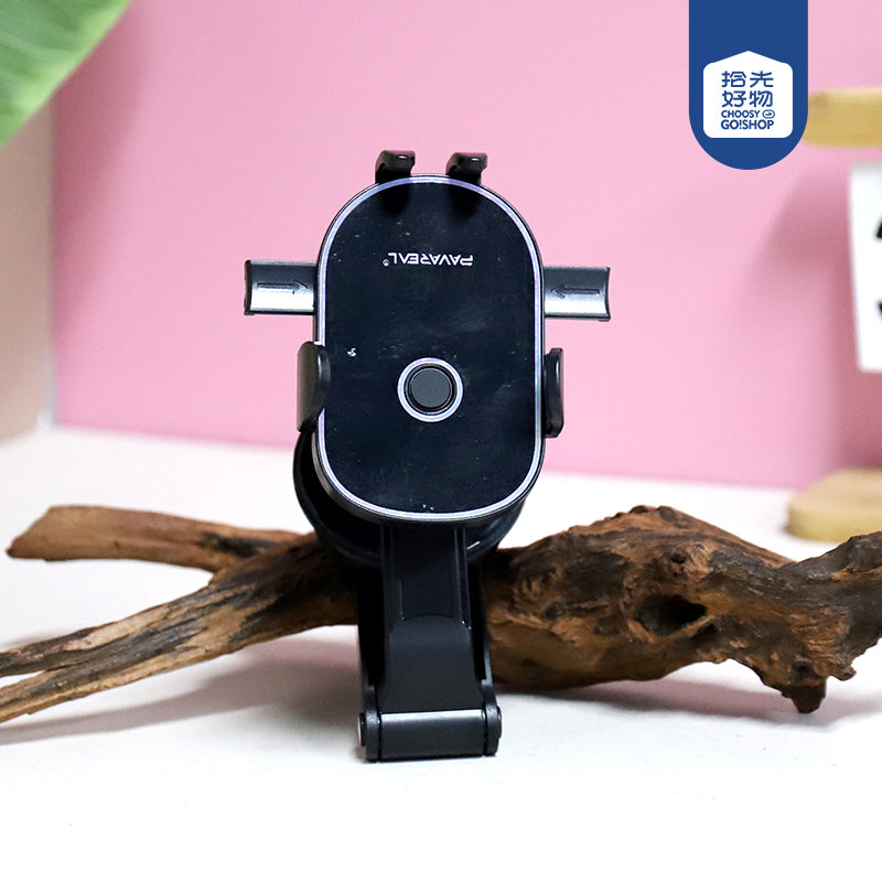 CH75 Dual-Mount Car Phone Holder (Black Suction Cup + Air Vent Hook, 360°Rotation, Anti-Shake) A.13 JPDB