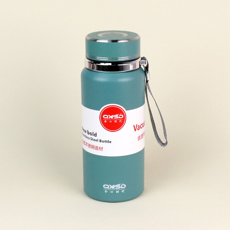 600ml Powder Coated Lanyard Vacuum Thermal Insulated Mug - Model QXSD5362 M.26 JPDB