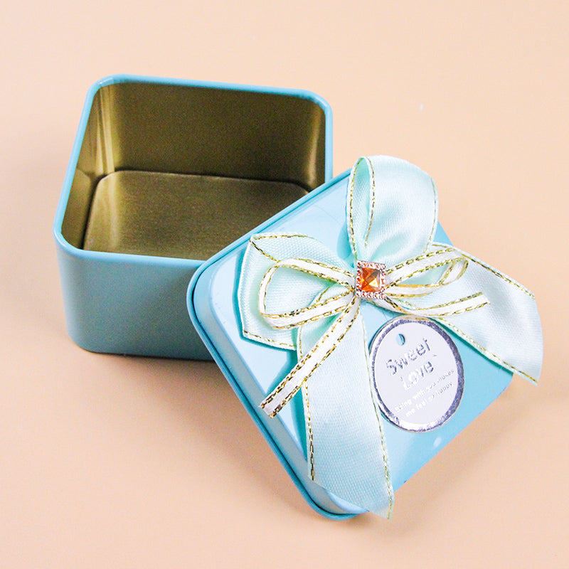 Iron Box Flower Square Gift Box (Random) M24