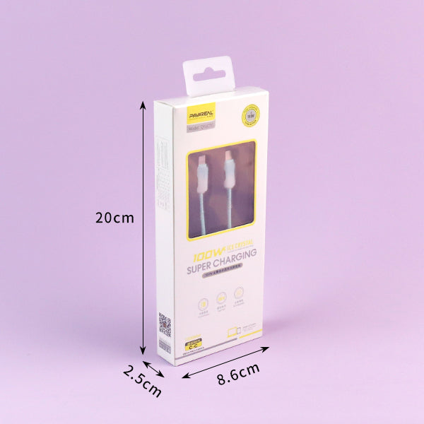 Cable de datos de carga rápida universal CTC de 100 W, esmerilado - Modelo Q51CTC (compatible con Huawei) A12 JPDB