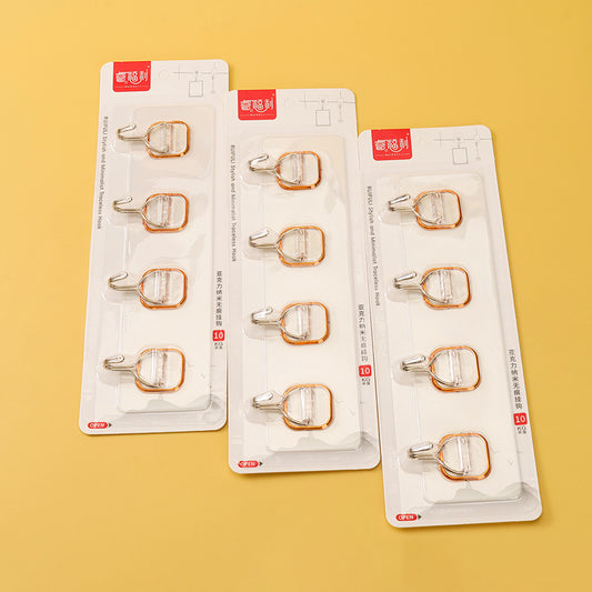 Ruifuli 302 Four-Row Seamless Adhesive Hooks M.16