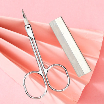 Juego de maquinilla y tijeras para cejas M.50 