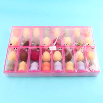 Boxed two-color puff M.50