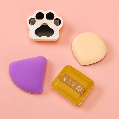 Cojín de malvavisco con diseño de caja cuadrada y borde brillante M.50 