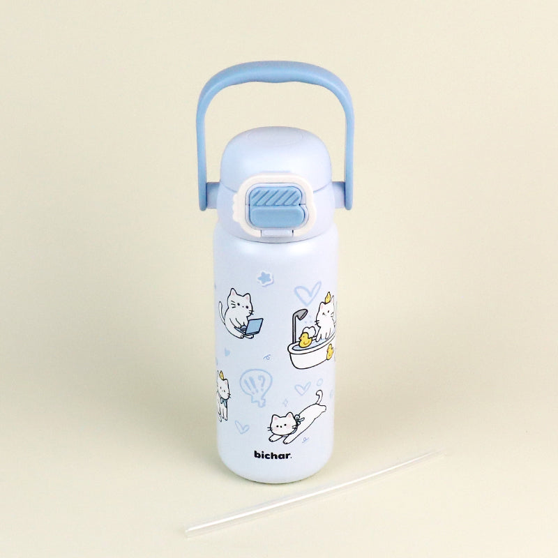 B-2051 Kitten Diary Vacuum Insulated Mug (650ml) M.26 JPDB