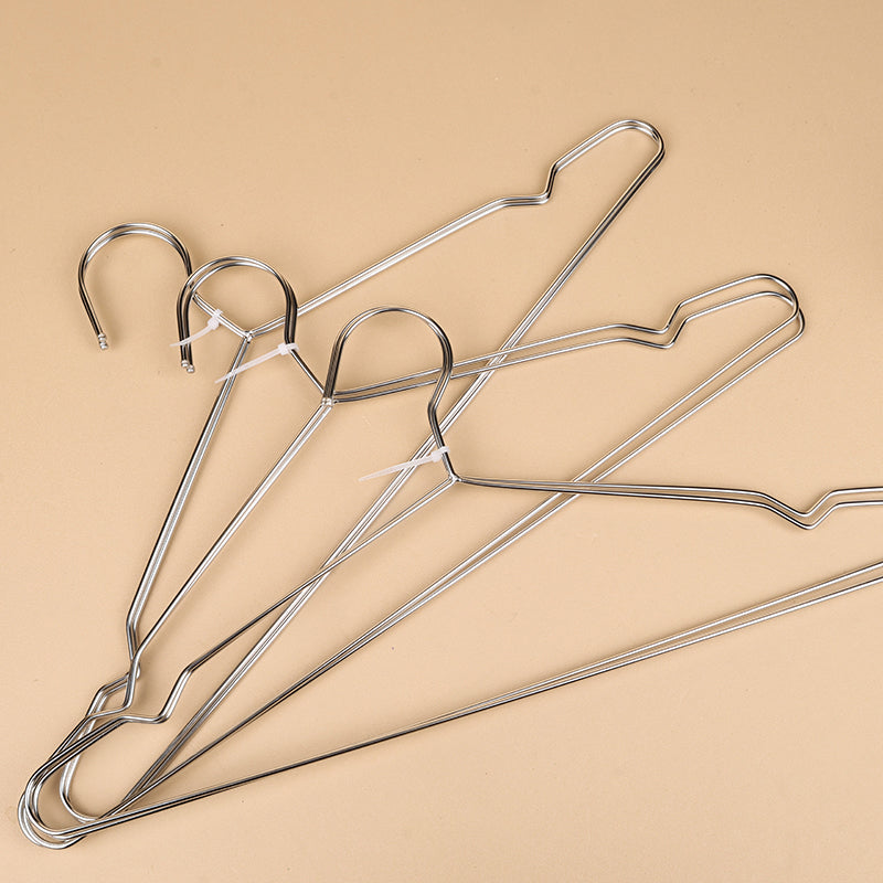 201 2-Piece Stainless Steel Non-Slip Hangers M.15