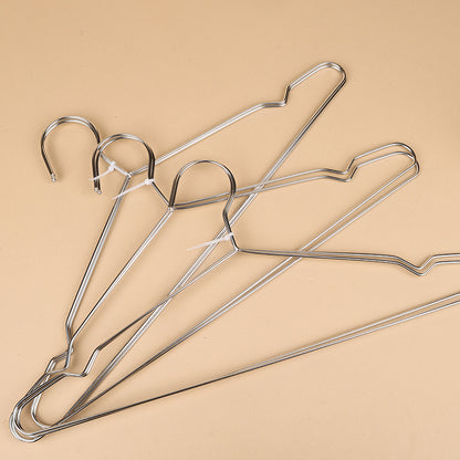 201 2-Piece Stainless Steel Non-Slip Hangers M.15