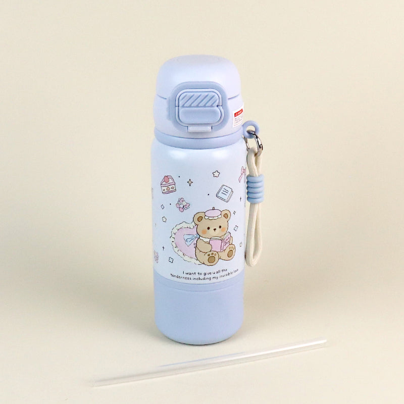 B-2055 Cream Bear Vacuum Insulated Mug (500ml) M.26 JPDB