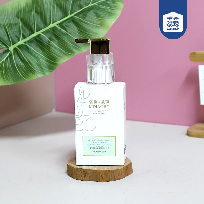 Mingdian Ouba Silk Protein Shampoo MDOB1968 - 300m Refreshing & Volumizing Oil Control M.56 JPDB