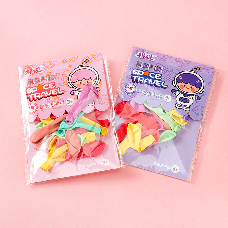 M.11Qiyu card contains 20 macaron balloons