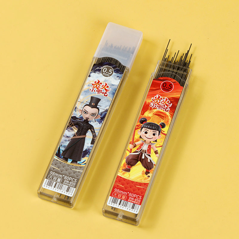 Cool Blazing Little Nezha 850 Pencil Leads - 80 Pieces 0.5mm M.82
