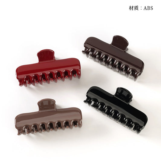 M42 4.72 Inch Large Hair Claw with Deep Color & Glossy Finish