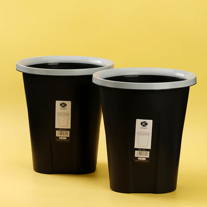 JC-8045 Black Compression Ring Trash Can (26*29.5) M.23