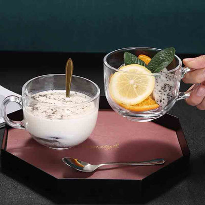 Huajingya Milk Glass Cup M.17