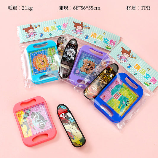 Item No.X-9017 Stress Relief Maze Set Multi-style Mini Labyrinth Fingertip Ball Toy for Students M.08