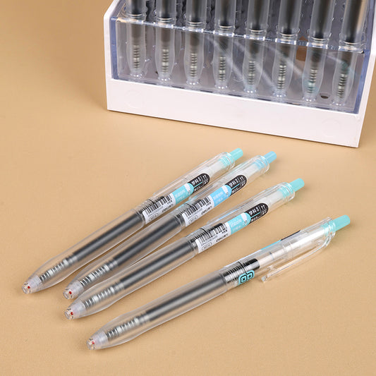 Deli SG07 - K Display - stand Gel Pens. These gel pens from Deli, model SG07 - K, are presented in a display - stand format, which is convenient for both storage and easy access for consumers. M.82