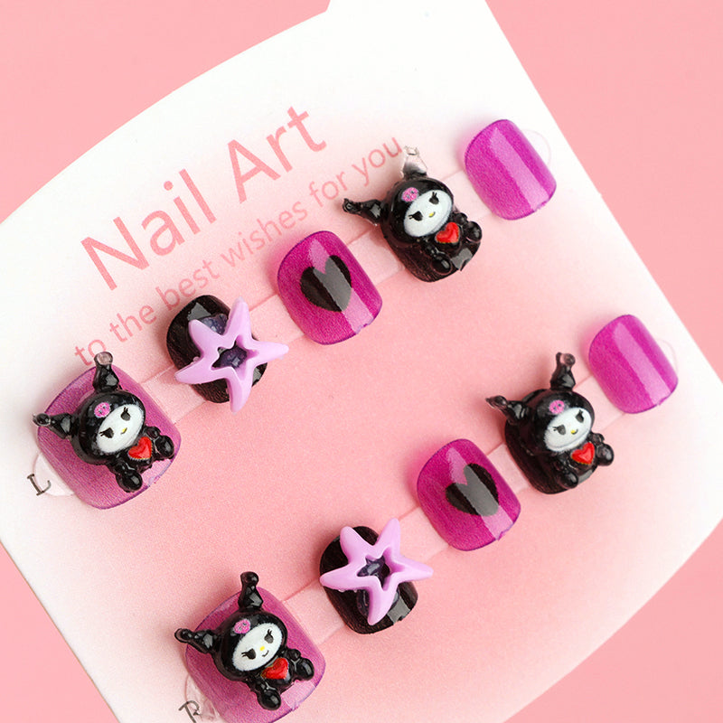 Children's cute accessory fake nails M.52