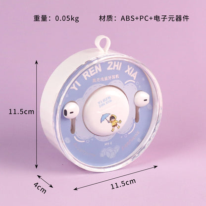 MY6 Crystal Case IP Series Wireless Bluetooth Earbuds (Mixed Hues) A.11 JPDB A.11 JPDB