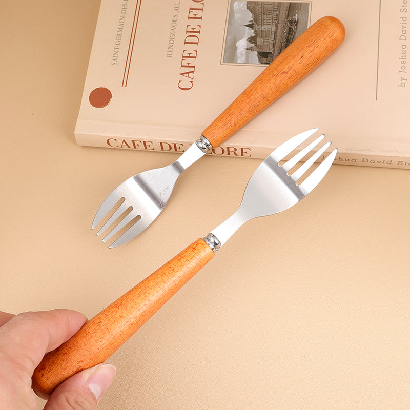 Oak Wood Sanded Children's Fork M.66