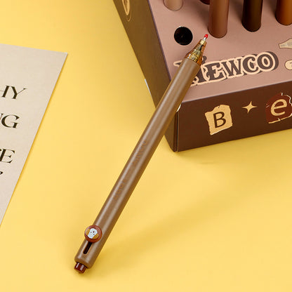 ¡Precioso bolígrafo de gel YS853 con diseño de botón! Su diseño único le da un toque original a tu escritura. M.82