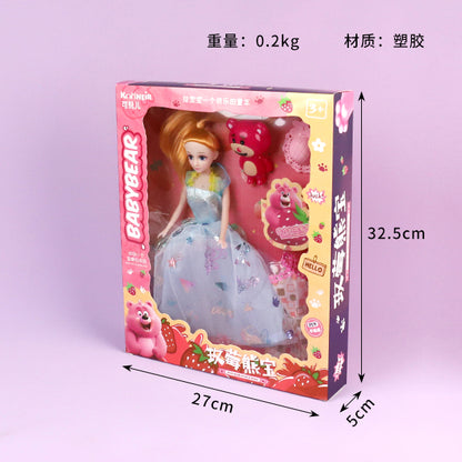 Model 125 - 144 Blank - body Roseberry Baby Bear Princess Doll Set (11.5 Inch) M.04 JPDB