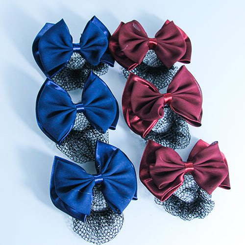 B23 Minimalist Double-Layer Bow Hairnet M42