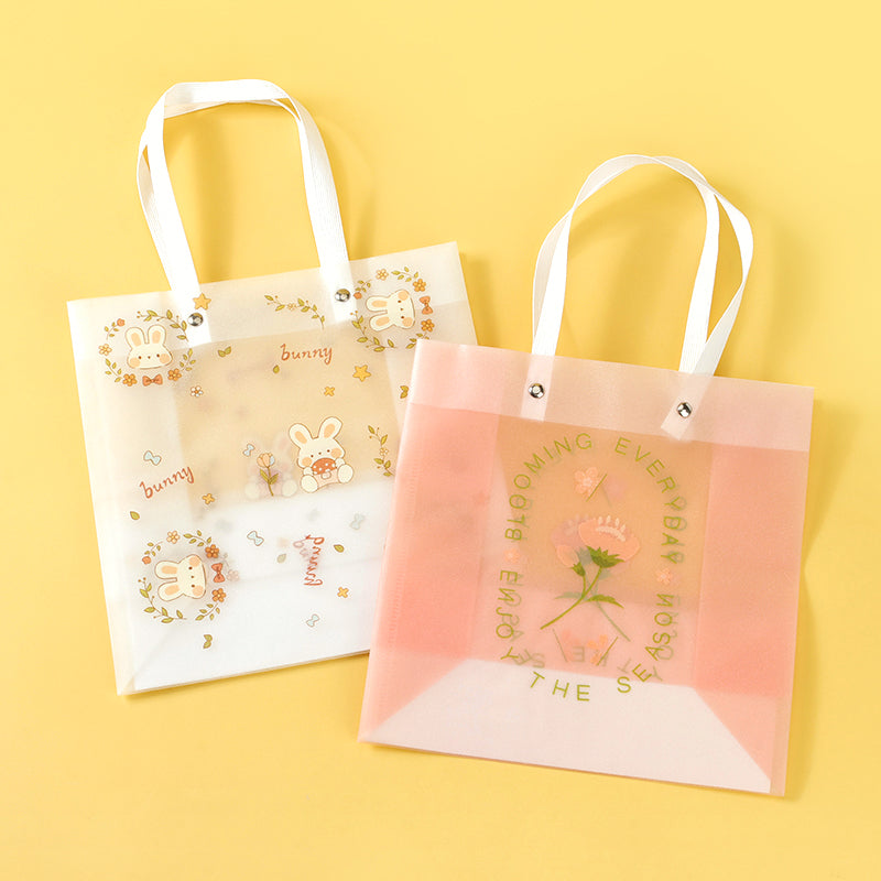 Cartoon Rivet Medium-sized Frosted Gift Bag (Horizontal) 22*21.5*10 M24 M.73